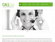Tablet Screenshot of callgest.net